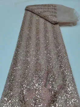 Prabanga Puošnios Nėrinių Aukštos Kokybės Audiniai 2022 Vestuvių Suknelė Sunkiųjų China Audinio Akies Prancūzijos Tiulio Nėrinių Su Krištolo Karoliukai