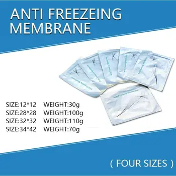 100vnt Stabdžių Užšalimo Membranos Kietas Padas Įšaldyti Krioterapija Antifrizas Membrane12*12CM 28*28CM 34*42CM 32*32CM#02