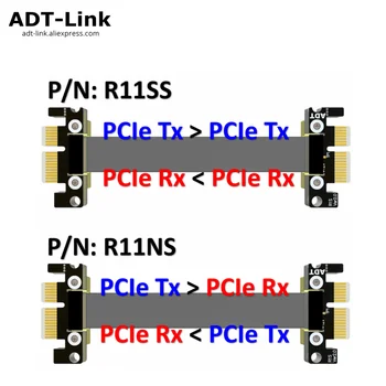 PCIe Tx PCIe Rx tiesioginio PCI-express 3.0 x1 Jumper Kabelis, Tx į Rx signalo apsikeitimo 8G/bps (Maks.)