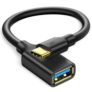 Aukštos Kokybės USB C USB Adapterį C Tipo OTG Kabelis-prailgintojas su USB, C Male Į USB 2.0-A Female Kabelio Adapteris, Telefono Kortelių Skaitytuvas