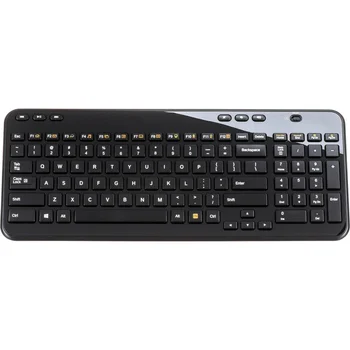 2023 naujų Gražių Wireless Keyboard K360, Blizgus Juodas su Subalansuotas Dizaino ir Aukštos Kokybės Medžiagų. mechaninė klaviatūra