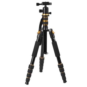 DSLR Fotoaparatas Lengvas Kelionės Trikojo Su 360° Kamuolį Galva Tinka Canon/Sony/Nikon