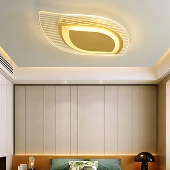 LED Lapų Kūrybos Šviesa Šiltą Kambarį Miegamojo Lubų Šviesos Modernus Minimalistinio Nuotolinio Valdymo Tamsos Šviesa