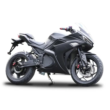 elektrinis motociklas suaugusiųjų greitis 150KM/H ir ilgo nuotolio 150km elektrinis motociklas vidurio ratai 10000W