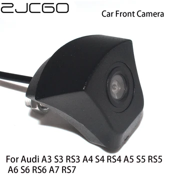 Automobilio Vaizdas iš Priekio Stovėjimo LOGOTIPĄ, Kamera, Naktinio Matymo Teigiamas Vandeniui atsparus Universalus Audi A3 S3 RS3 A4, S4, RS4 A5 S5 RS5 A6 S6 A7