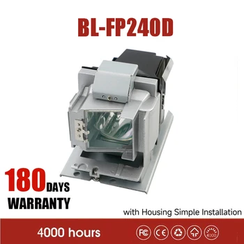 Pakeitimo BL-FP240D Projektoriaus Lempa skirta Optoma HD161X-WHD HD50-WHD Projektorių Lempos Su Būsto 5811118543-SOT Reikmenys Naujas