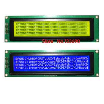 5V 4004A normaliam 40x4 4004 40*4 404 Simbolių LCD Modulis Geltona Žalia Mėlyna LED Lygiagrečiai Uosto 18Pin HD44780 Ar EQV