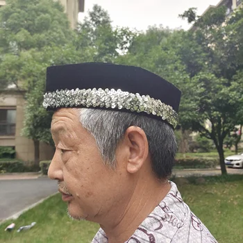 Musulmonų Vyrų Valtis Skrybėlę Malaizijos Freeshipping Bžūp Malda Kufi Islamas Variklio Dangčio Islamo Hijab Saudo Arabija Turbaną Headwraps China