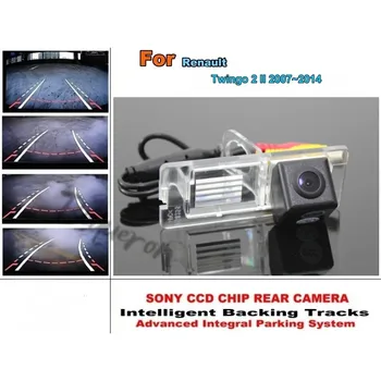 Už Renault Twingo 2 II 2007~2014 Automobilių Protingas Stovėjimo Dainos Kamera / HD Atgal į viršų Atbuline Kamera Galinio vaizdo Kamera