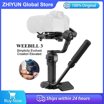 Zhiyun Weebill 3 Profesinės 3-Ašis Nešiojamą Gimbal Staibilzer VEIDRODINIŲ ir Mirrorless Fotoaparatai Sony/Canon/Nikon/Panasonic