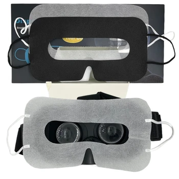 100vnt VR Akių Kaukė Vienkartinių neaustinių Kovos su prakaito Virtualios Tikrovės Įrangą, Kvėpuojantis Kaukė Oculus Misija 2oculus Lankelis Acc