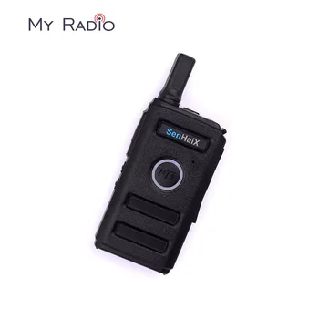 SenHaiX 1420 Ultra Plonas Du Būdu Radijo Mini Pocket Walkie Talkie ŽAIDIMAS UHF 400-470Mhz 16CH Belaidžio Skaitytuvas Imtuvas Domofonas