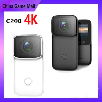 C200 Mini Veiksmų Sporto Kamera, WiFi Vandeniui Mažo Apšvietimo Naktinio Matymo Tinklo Kameros 4K H. 264