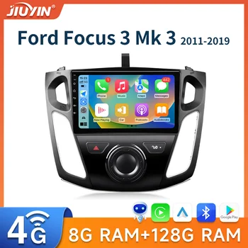 JIUYIN MK3 Už Ford Focus 2011 2013 - 2019 Automobilio Radijo Multimedia Vaizdo Grotuvas, Navigacija stereo 