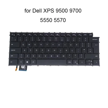JK, JAV, vokietijos Klaviatūros Apšvietimas Dell XPS 9500 9510 9700 9710 9720 Tikslumo 5550 pagrindinės 5560 5750 5760 0K3VC4 0JWYNF JWYNF K3VC4