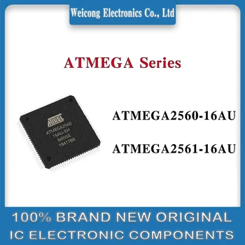 Visiškai Naujas Originalus ATMEGA2560-16AU ATMEGA2561-16AU ATMEGA2560 ATMEGA2561 ATMEGA256 ATMEGA25 ATMEGA NE IC MCU Chip TQFP-64