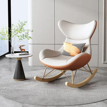 Arkliukas Vieno Dizainerio Recliner Elastinga Prabanga Lounge Premium Atsipalaiduoti Kambarį Kėdė Skaityti Modernus Karieta, Baldų Projektavimas