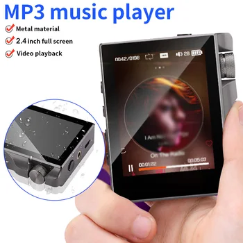 2,4 Colių HIFI Garso Grotuvas MP3 Bluetooth5.0 Paramą, WMA, WAV, AAC Dėžė Muzikos DSD256 Lossless Dekodavimo FM Radijo Walkman
