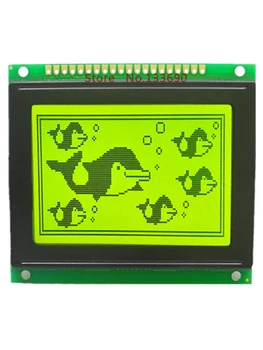 12864 128*64 Grafinis 128X64 Dot skystųjų KRISTALŲ Moduliai Prieigos Kontrolės Terminalo LCD KS0107/KS0108 arba Lygiavertis matmenys 78mmx70mm