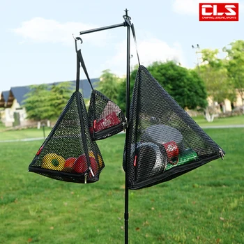 CLS Lauko Trikampio Saulės Ekrano Sulankstomas Saugojimo Kempingas Saugojimo Krepšys PVC Kabo Net Krepšys